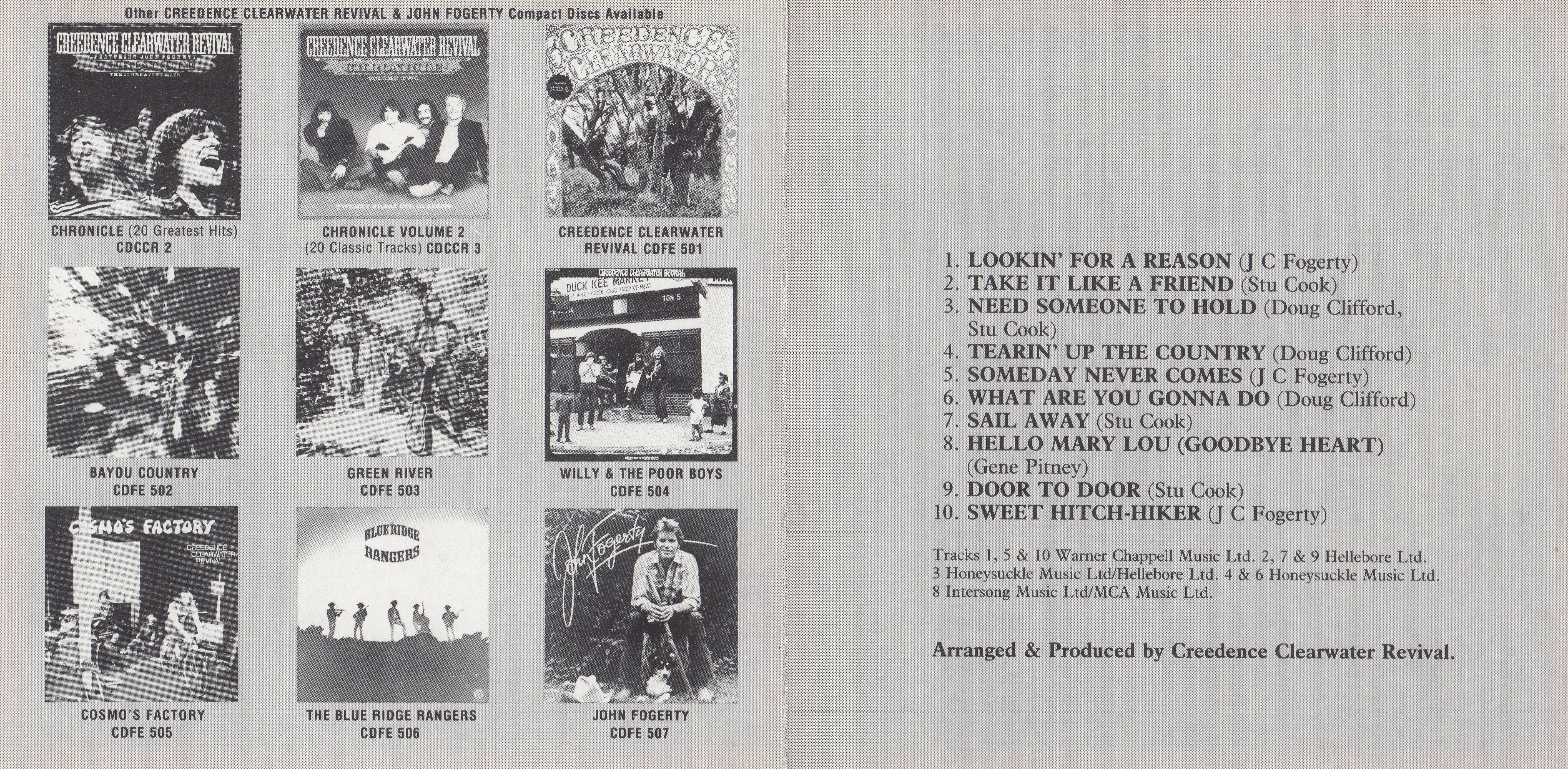 Creedence Clearwater Revival Mardi Gras [booklet02 Uk]